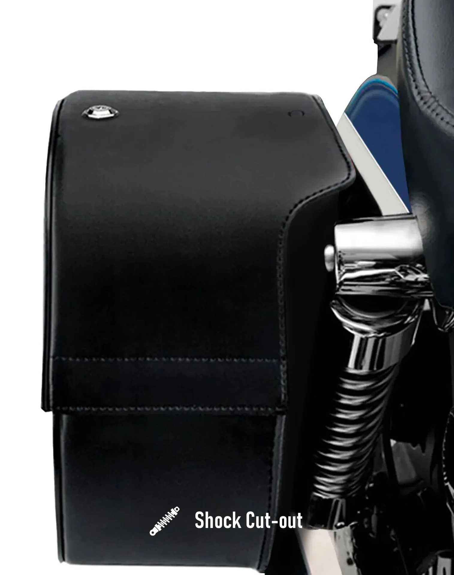 26L - Baelor Large Shock-Cutout Honda Rebel 300 Motorcycle Saddlebags