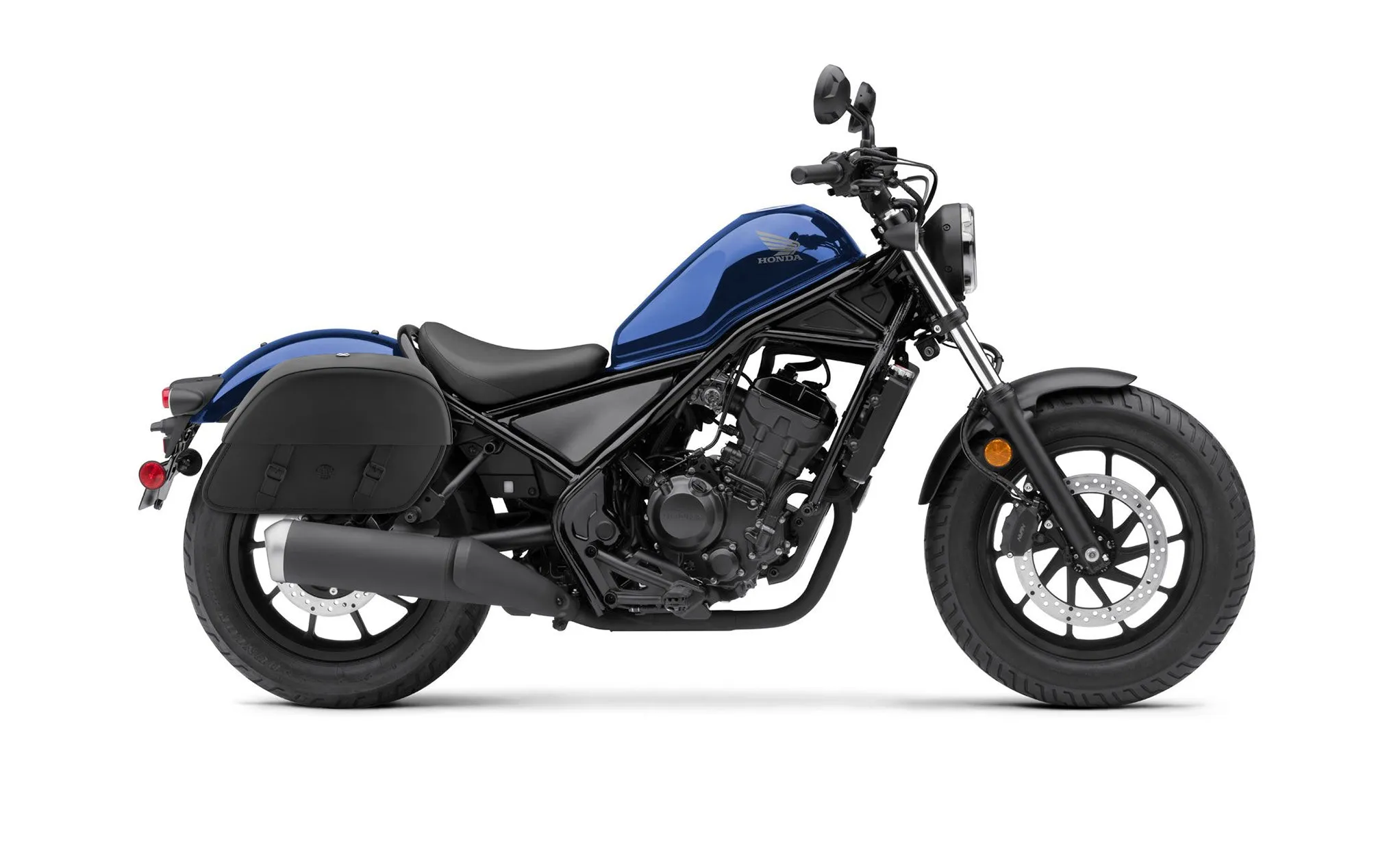 26L - Baelor Large Shock-Cutout Honda Rebel 300 Motorcycle Saddlebags