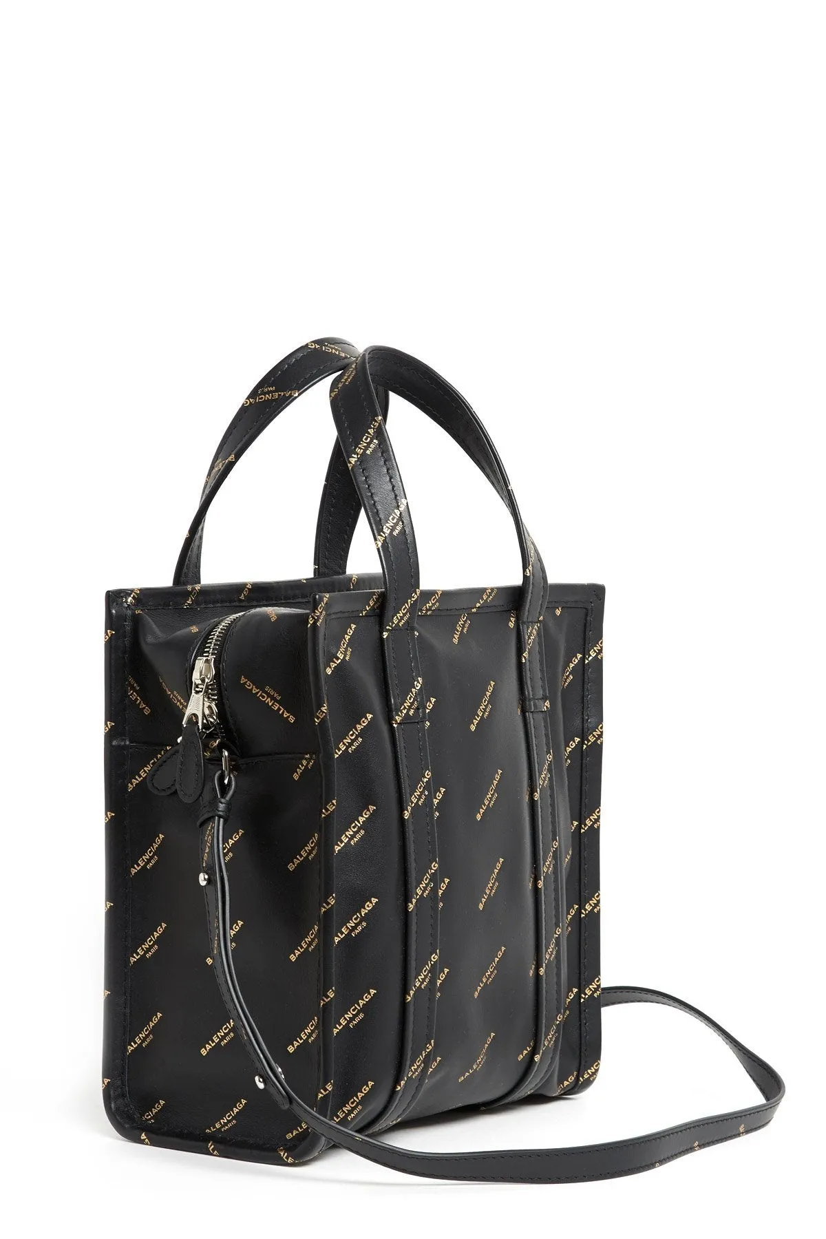 Balenciaga XS Logo Shopping Tote Bag