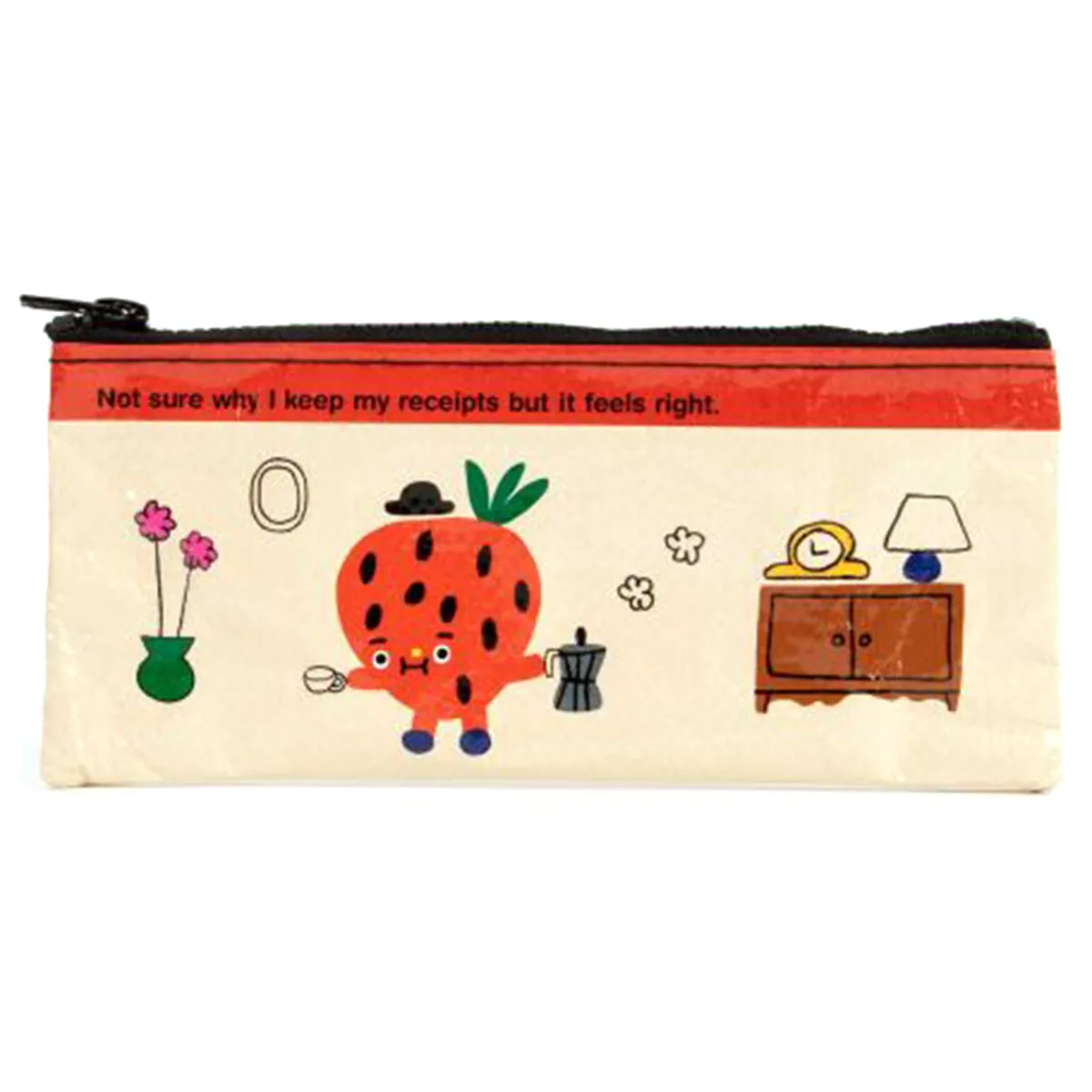 BLUE Q PENCIL CASE RECEIPTS