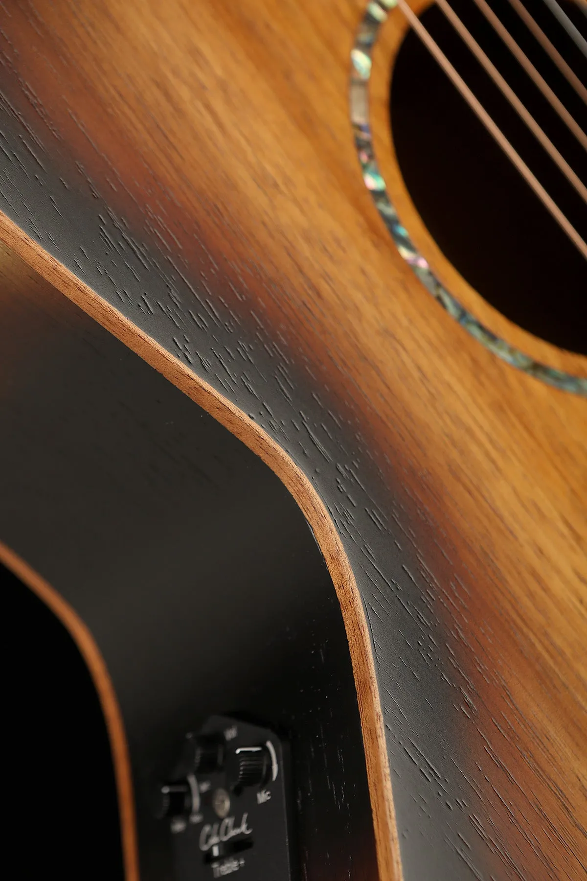 Cole Clark SAN1EC-BLBL-SUN Sunburst 'Blackwood / Blackwood' Acoustic Electric Guitar
