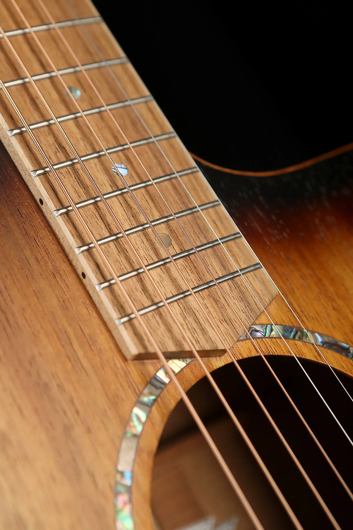Cole Clark SAN1EC-BLBL-SUN Sunburst 'Blackwood / Blackwood' Acoustic Electric Guitar