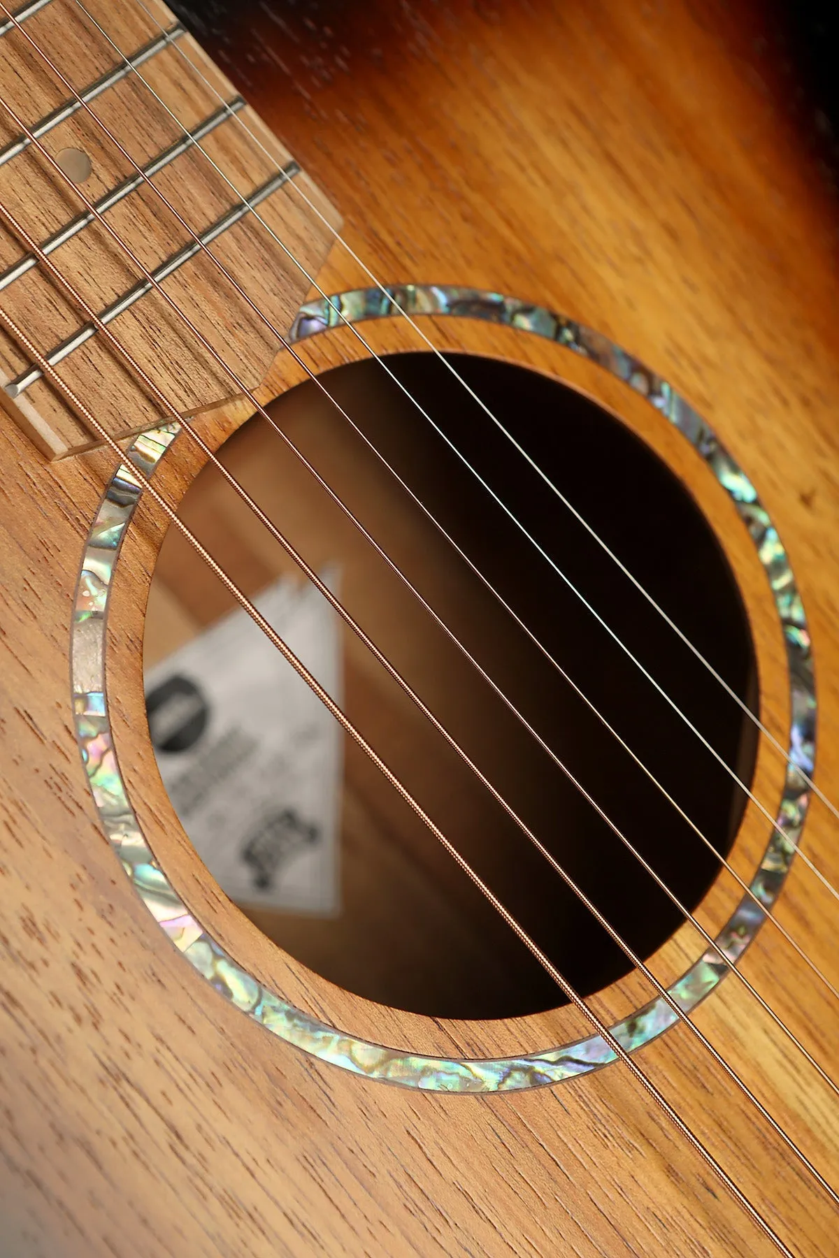 Cole Clark SAN1EC-BLBL-SUN Sunburst 'Blackwood / Blackwood' Acoustic Electric Guitar