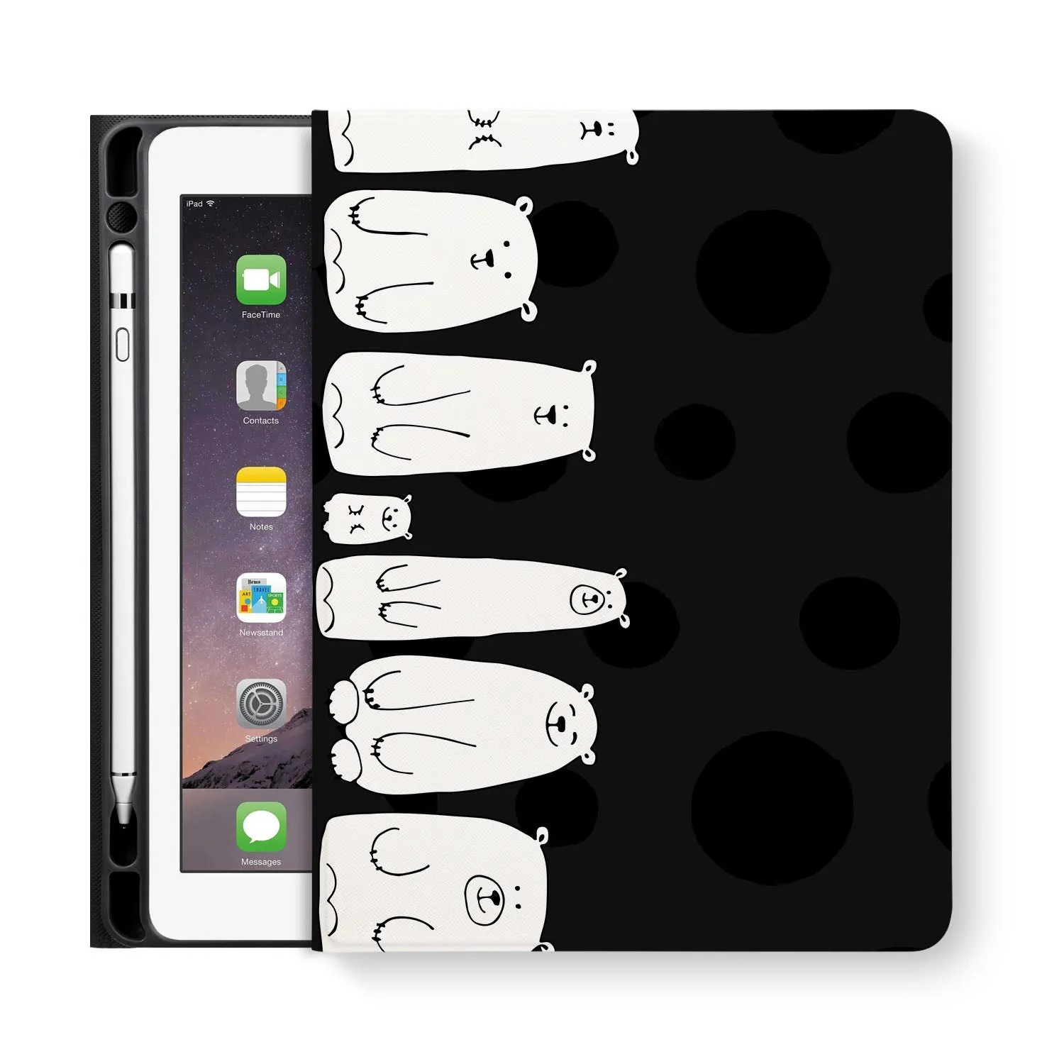 iPad Folio Case - Bear