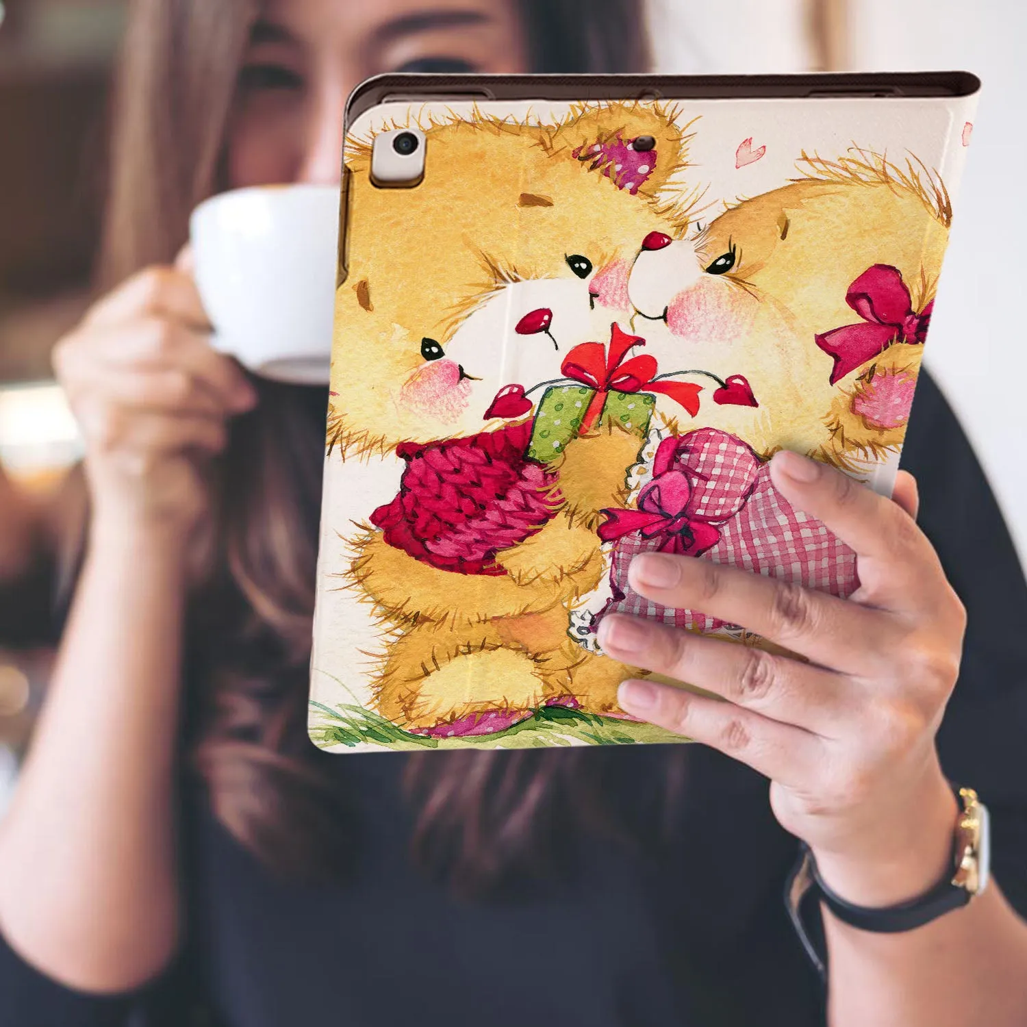 iPad Folio Case - Bear