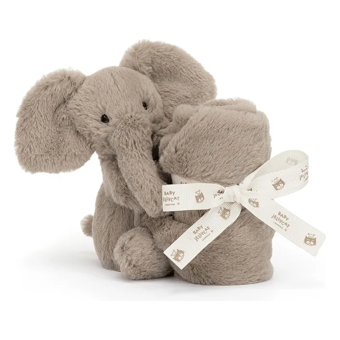 Jellycat Smudge Elephant Soother Gift Box
