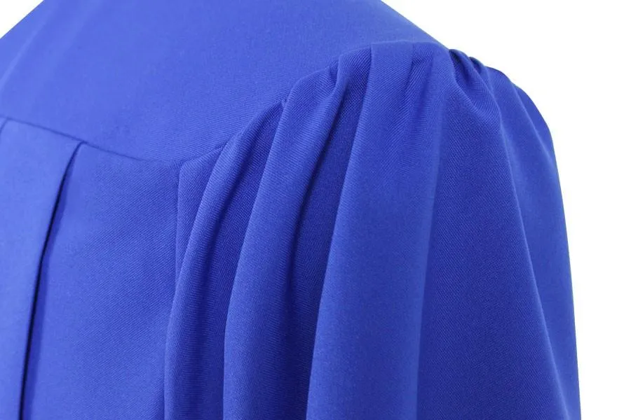 Matte Royal Blue Bachelors Cap & Gown - College & University