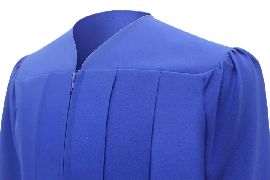 Matte Royal Blue Bachelors Cap & Gown - College & University