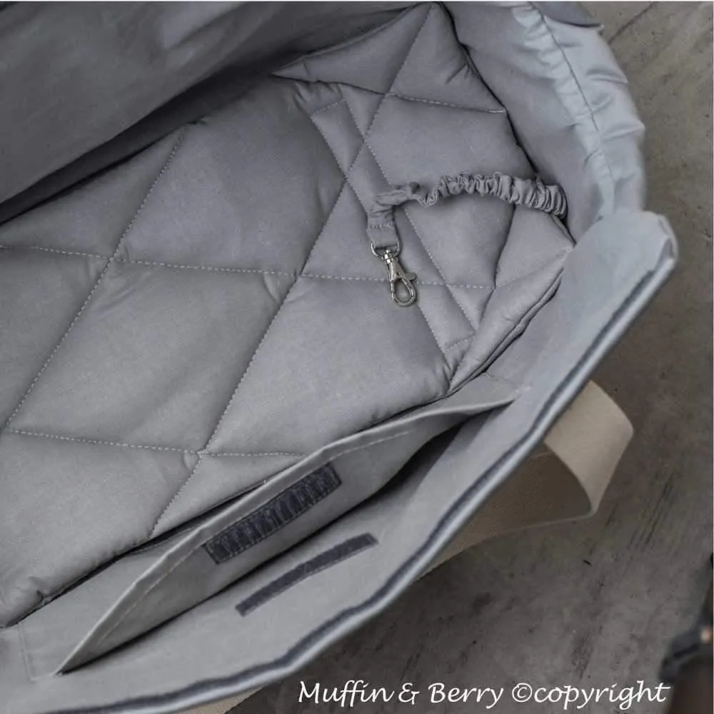 Muffin & Berry Luxury Dog Carrier and Travel Bag - Shane
