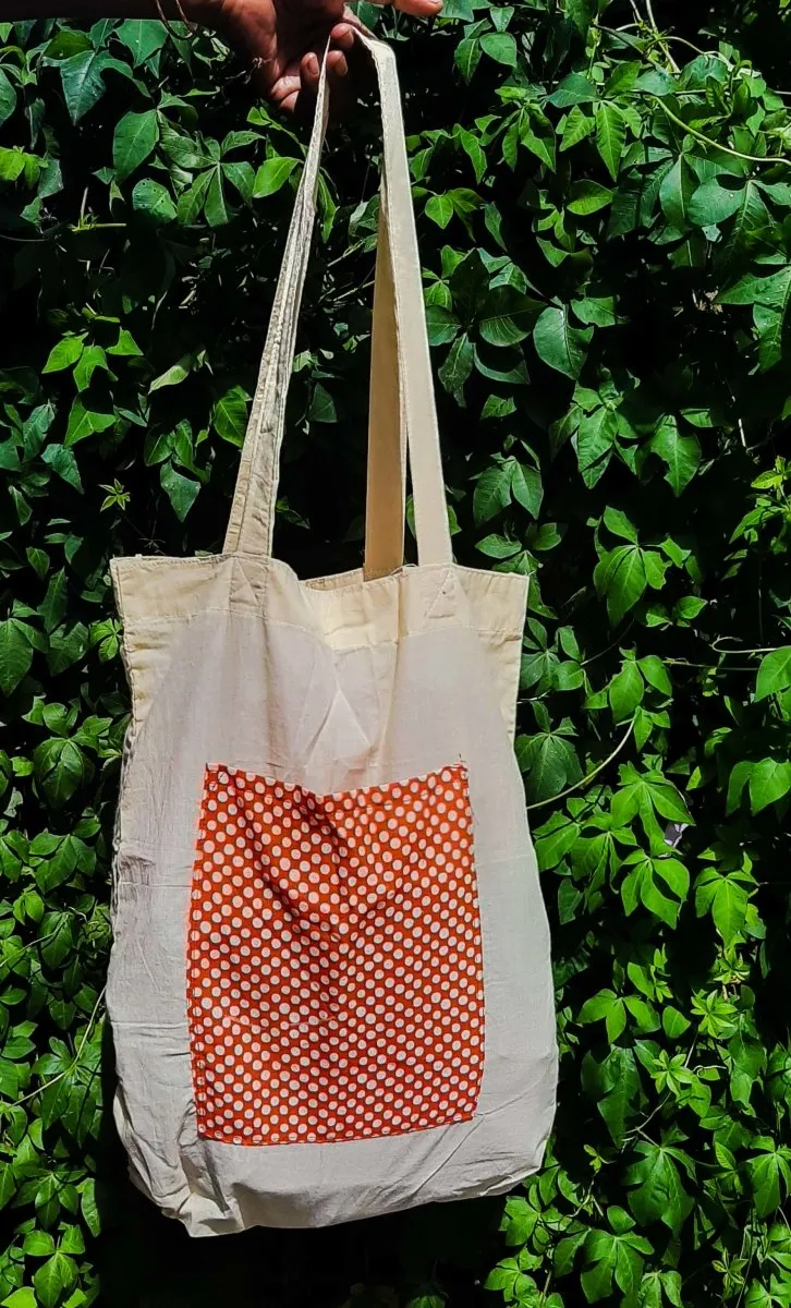 Reusable Cotton Shopping Bags - Pack of 2
