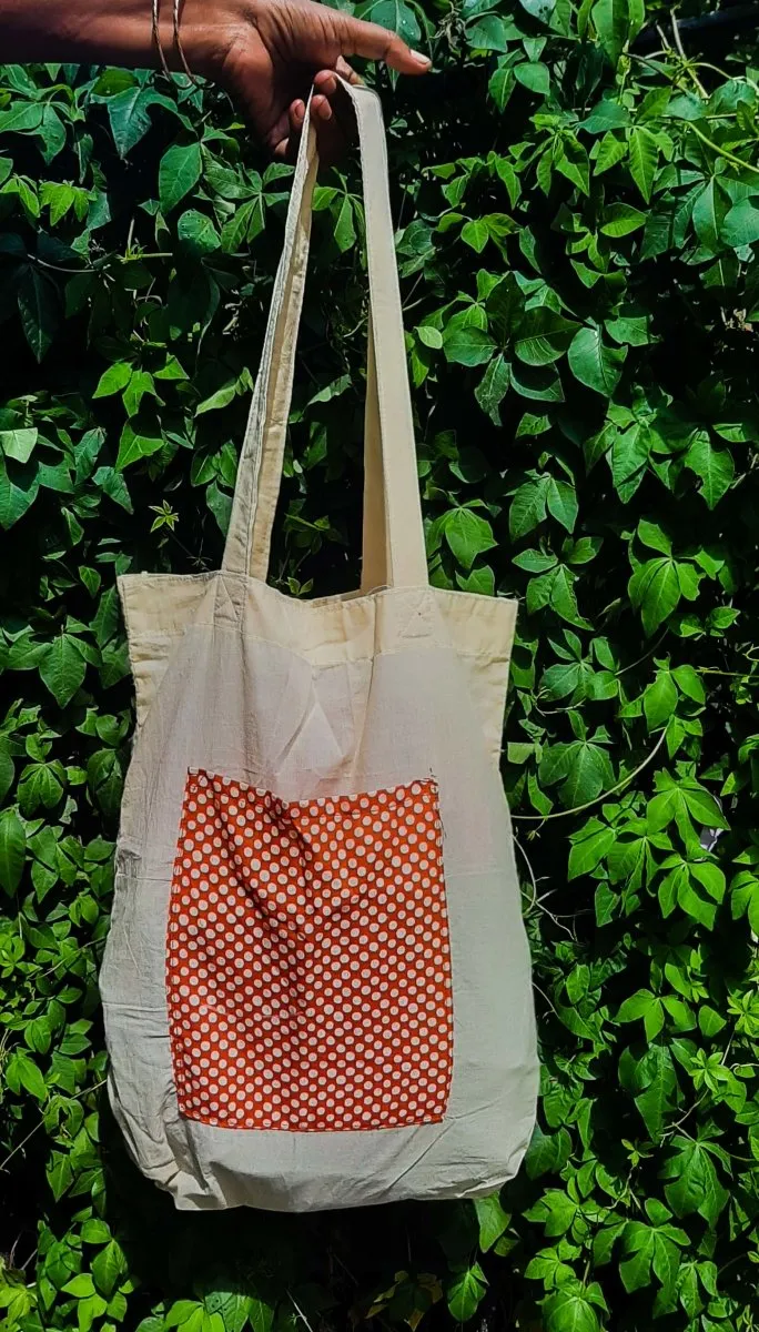 Reusable Cotton Shopping Bags - Pack of 2