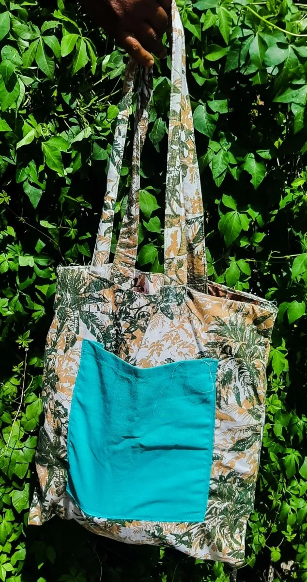 Reusable Cotton Shopping Bags - Pack of 2