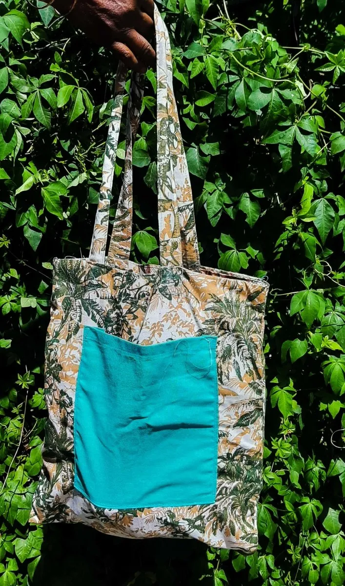 Reusable Cotton Shopping Bags - Pack of 2